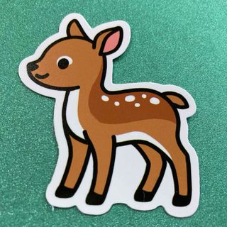 タイワンジカのステッカー　Formosan Sika Deer Sticker(車外アクセサリ)