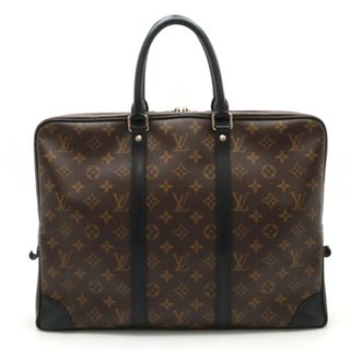 ルイヴィトン(LOUIS VUITTON)のルイ ヴィトン モノグラムマカサー ポルトドキュマン （22420366）(ビジネスバッグ)