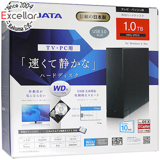 アイオーデータ(IODATA)のI-O DATA製外付HD　HDCL-UTE1K　1TB USB2.0/3.0(PC周辺機器)