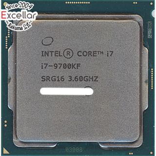 インテル(intel)のCore i7 9700KF　3.6GHz LGA1151 95W　SRG16(PCパーツ)