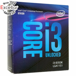インテル(intel)のCore i3 8350K　4.0GHz 8M LGA1151 91W　SR3N4 元箱あり(PCパーツ)