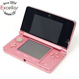 ニンテンドー3DS(ニンテンドー3DS)の任天堂　ニンテンドー3DS ミスティピンク　CTR-S-PAAA　本体のみ　訳あり(携帯用ゲーム機本体)