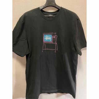 ステューシー(STUSSY)のStussy Rolling Tv Pig Dyed tシャツ M 黒タグ(Tシャツ/カットソー(半袖/袖なし))