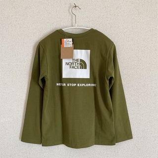 ザノースフェイス(THE NORTH FACE)の新品 ノースフェイス ロングスリーブ Tシャツ ロンT 150 NTJ82020(Tシャツ/カットソー)