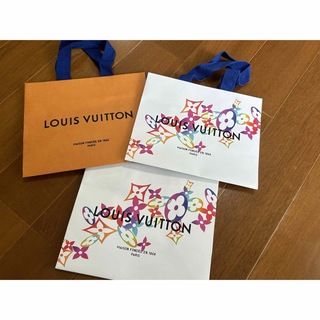 ルイヴィトン(LOUIS VUITTON)の【セット販売】 VUITTON ヴィトン　紙袋　オレンジ　限定　(ハンドバッグ)
