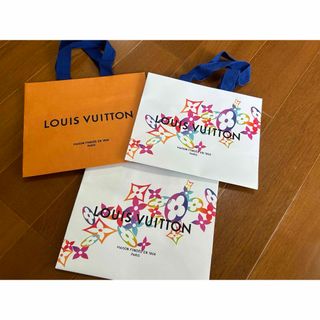 ルイヴィトン(LOUIS VUITTON)の【セット販売】 VUITTON ヴィトン　紙袋　オレンジ　限定　(ハンドバッグ)