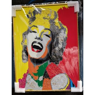 アートパネル　マリリン・モンロー　水晶絵(絵画/タペストリー)