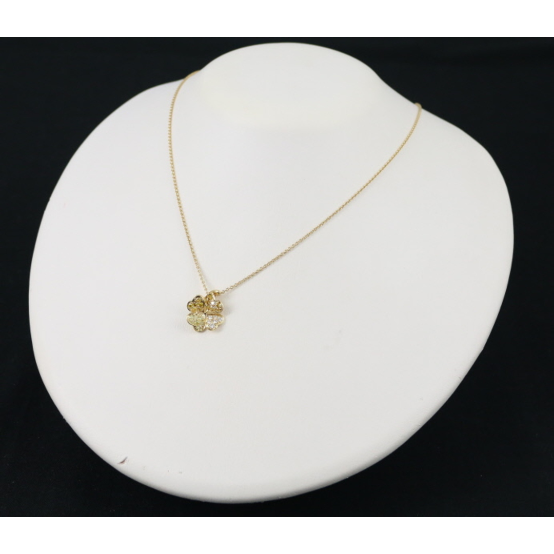 MIKIMOTO - ミキモト ネックレス イエロー&クリア ダイヤ 0.47ct MIKIMOTO - ミキモト ネックレス イエロー&クリア ダイヤ 0.47ct