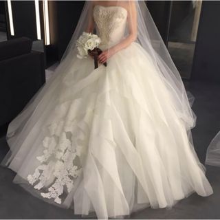 ヴェラウォン(Vera Wang)の【美品】verawang liesel ヴェラウォンリーゼル US0(ウェディングドレス)