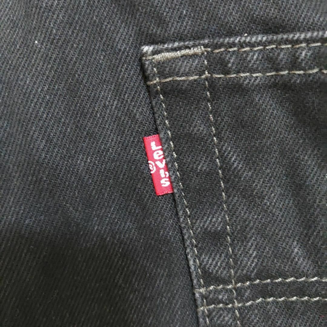 Levi's(リーバイス)のリーバイス550 Levis W34 ブラックデニム 黒 バギーパンツ 8903 メンズのパンツ(デニム/ジーンズ)の商品写真