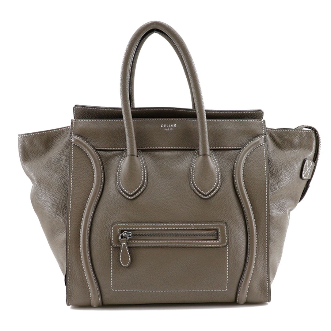 CELINE】セリーヌ ラゲージミニ レザー レディース トートバッグ CELINE】セリーヌ ラゲージミニ レザー レディース トートバッグ