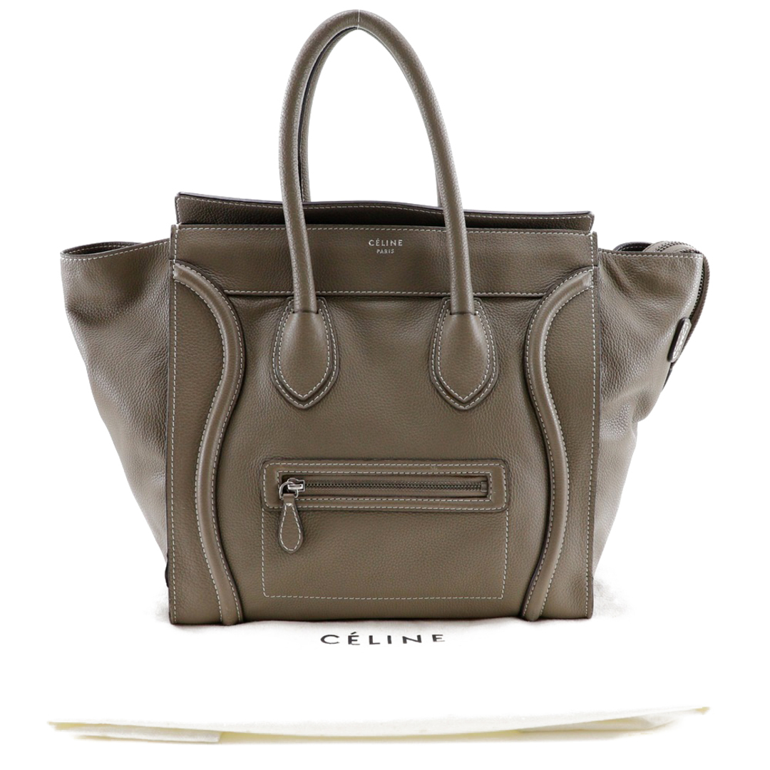 CELINE】セリーヌ ラゲージミニ レザー レディース トートバッグ CELINE】セリーヌ ラゲージミニ レザー レディース トートバッグ