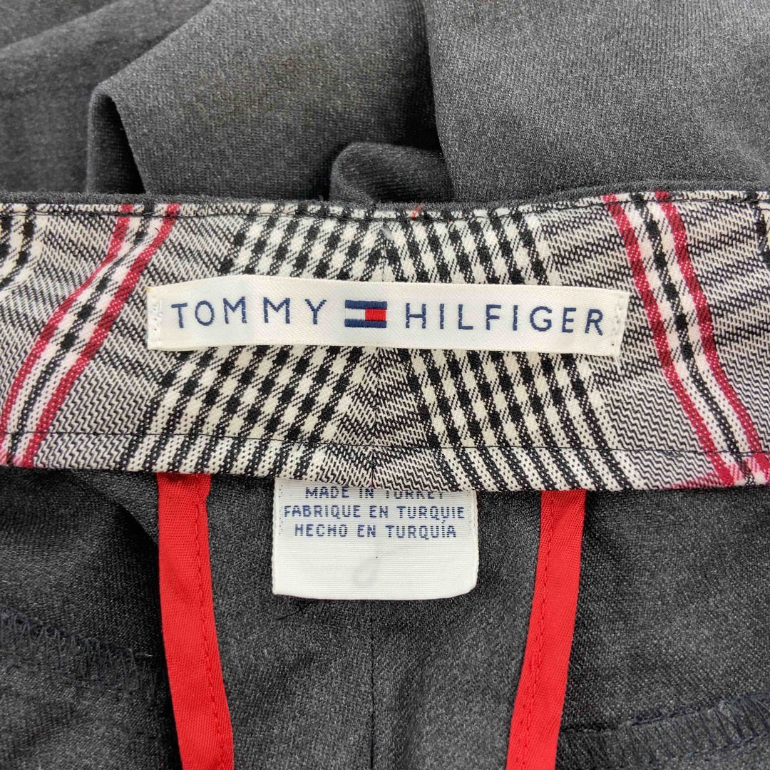 TOMMY HILFIGER(トミーヒルフィガー)のTOMMY HILFIGER トミーヒルフィガー メンズ スラックス グレー ノータック メンズのパンツ(スラックス)の商品写真