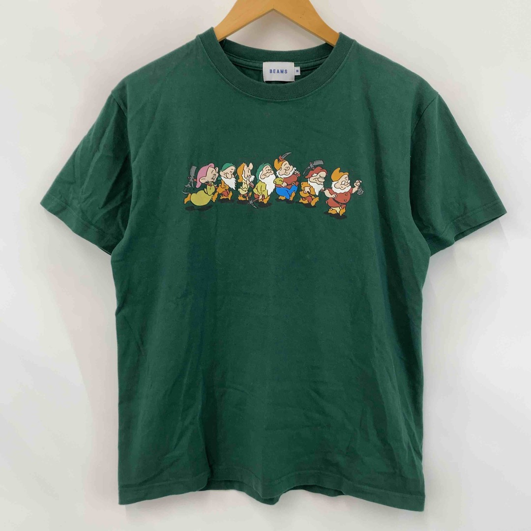 BEAMS(ビームス)のBEAMS ビームス メンズ トップス Tシャツ（半袖）グリーン メンズのトップス(Tシャツ/カットソー(半袖/袖なし))の商品写真