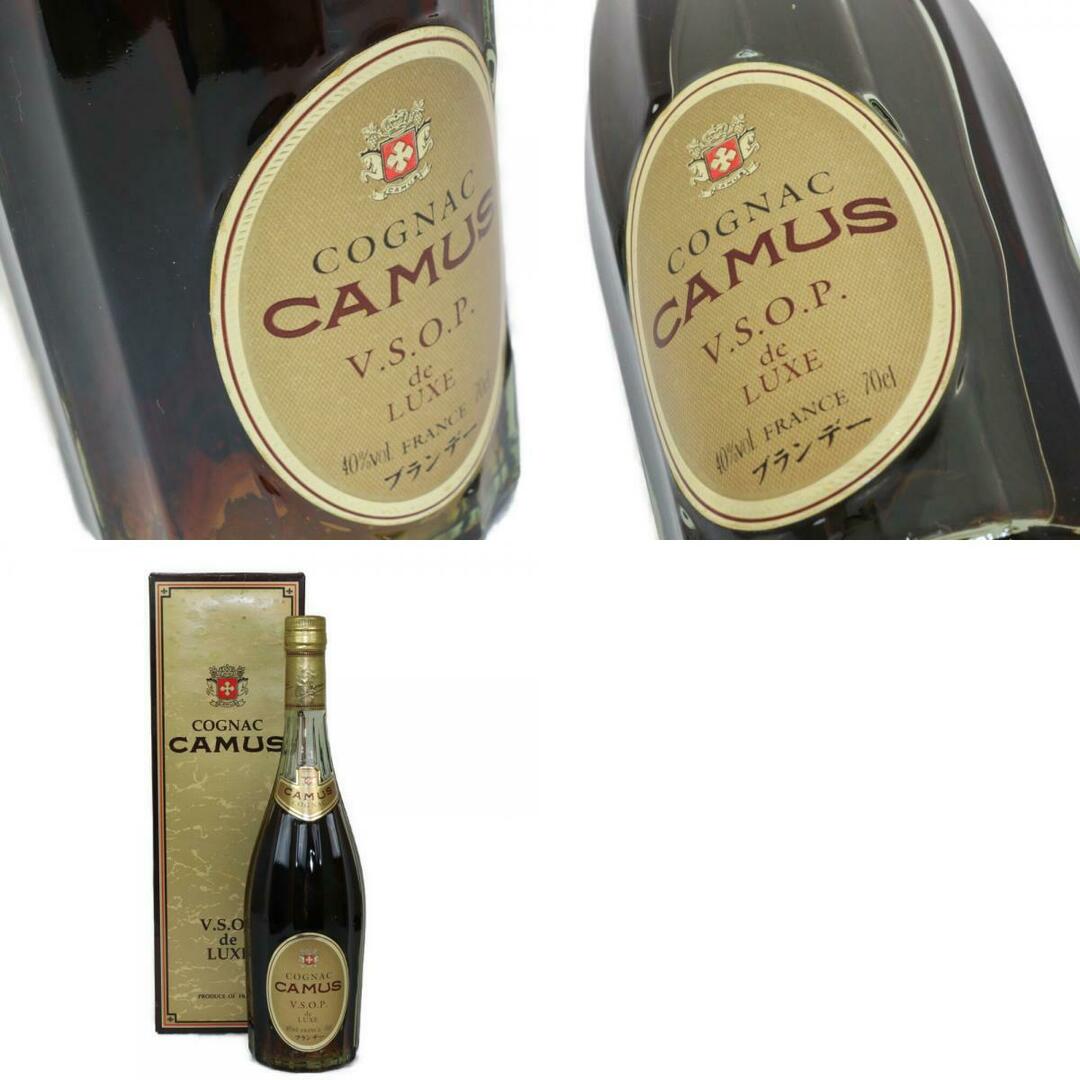 未開封・箱あり】CAMUS カミュ COGNAC コニャック VSOP deLUXE 未開封・箱あり】CAMUS カミュ COGNAC コニャック VSOP deLUXE