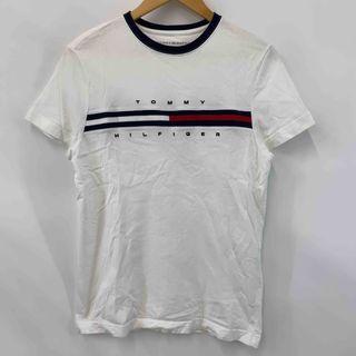 トミーヒルフィガー(TOMMY HILFIGER)のTOMMY HILFIGER トミーヒルフィガー レディース Tシャツ（半袖）ホワイト(Tシャツ(半袖/袖なし))