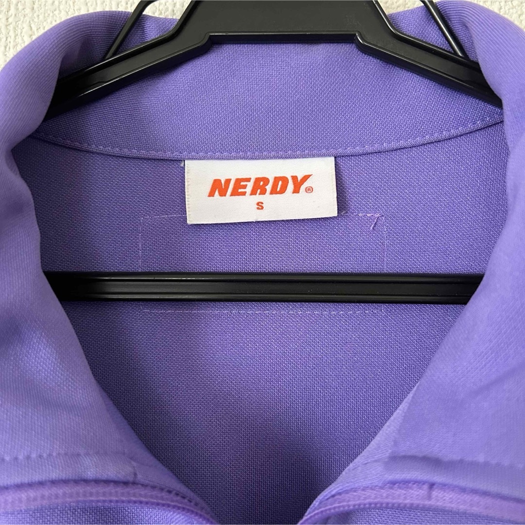 NERDY ノルディー パープル 紫 トラック メンズのトップス(ジャージ)の商品写真