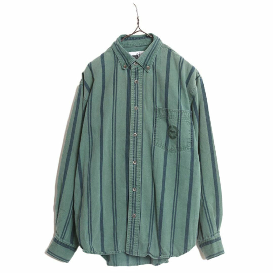 Levi's - 90s ドッカーズ リーバイス ストライプ 長袖 シャツ Levi's - 90s ドッカーズ リーバイス ストライプ 長袖 シャツ