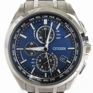 シチズン(CITIZEN)のシチズン アテッサ 腕時計 エコドライブ AT8040-57L 青 ■SM1(腕時計(アナログ))