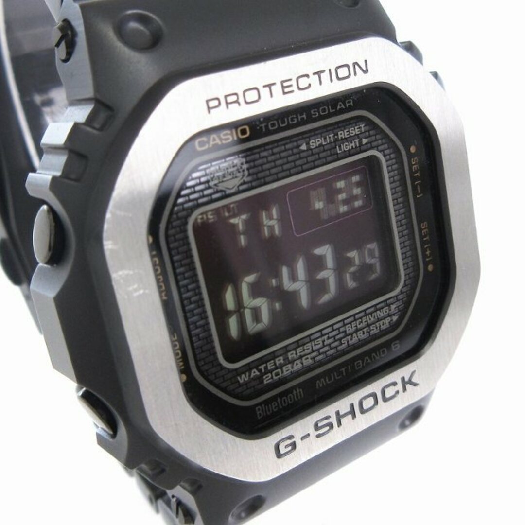 G-SHOCK(ジーショック)のカシオジーショック フルメタル 腕時計 デジタル 黒  ■SM1 メンズの時計(腕時計(デジタル))の商品写真