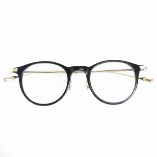 アザー(other)のEYEVAN 美品 Louis メガネ 黒 ゴールドカラー 45□21 145(その他)