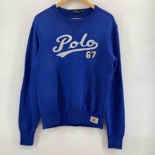 ポロラルフローレン(POLO RALPH LAUREN)のPOLO RALPH LAUREN ポロラルフローレン メンズ スウェット ブルー ロゴ刺繡 裏起毛(スウェット)