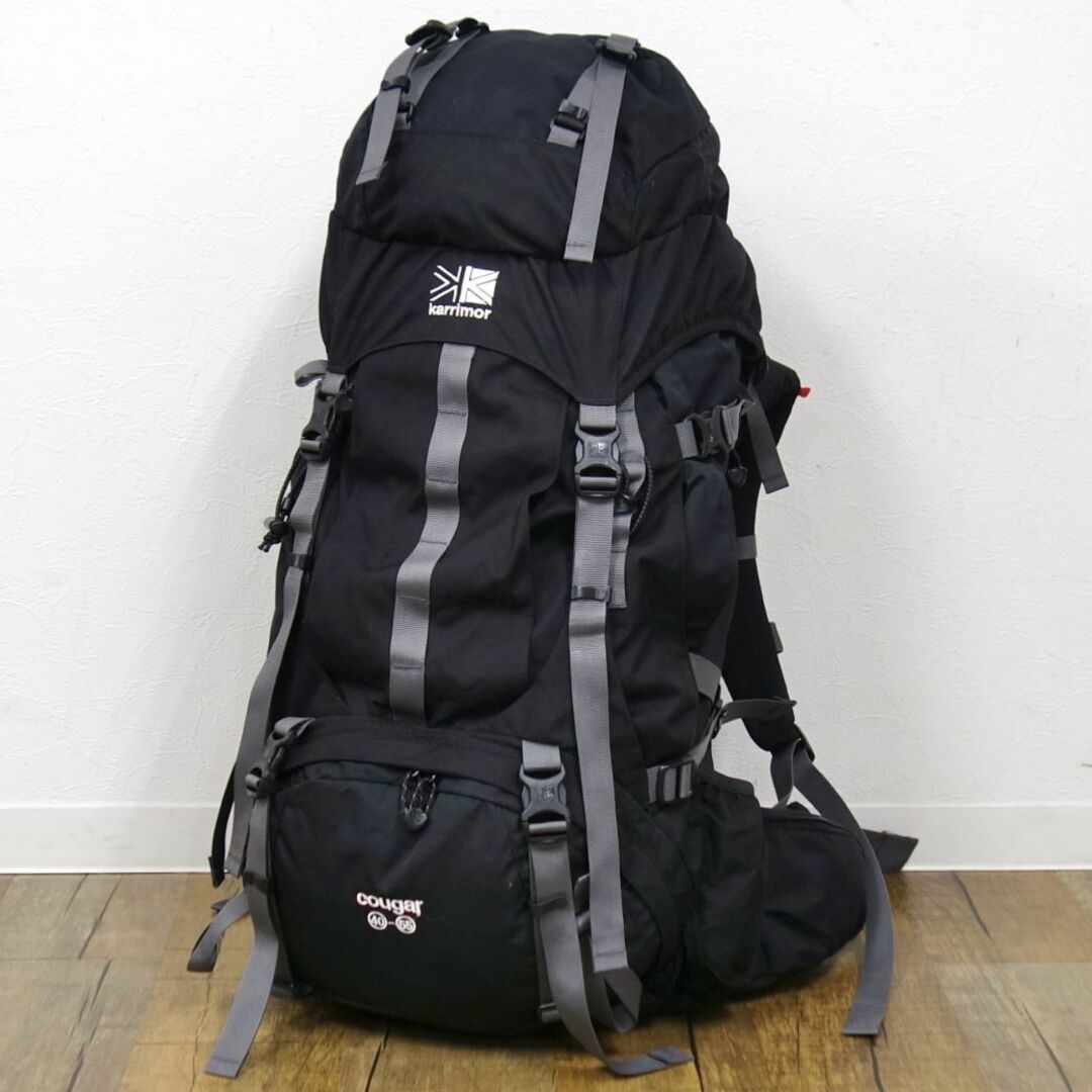 美品 カリマー Karrimor cougar 40-55 クーガー 40L 55L ザック バック 美品 カリマー Karrimor cougar 40-55 クーガー 40L 55L ザック バック