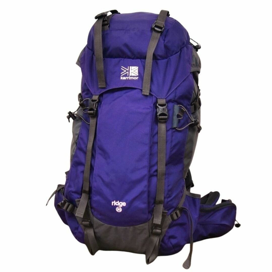 美品 カリマー Karrimor ridge 30 リッジ 30L パープル 紫 ザック バックパック リュック 登山 トレッキング アウトドア メンズのバッグ(バッグパック/リュック)の商品写真