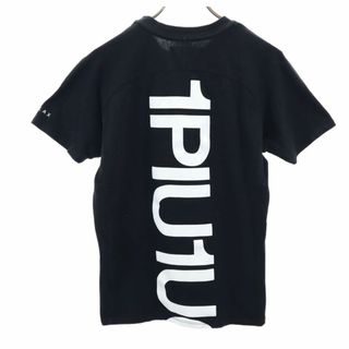 1piu1uguale3 - ウノピュウノウグァーレトレ バックプリント 半袖 Tシャツ M ブラック 1piu1uguale3 メンズ 古着 【240425】 メール便可