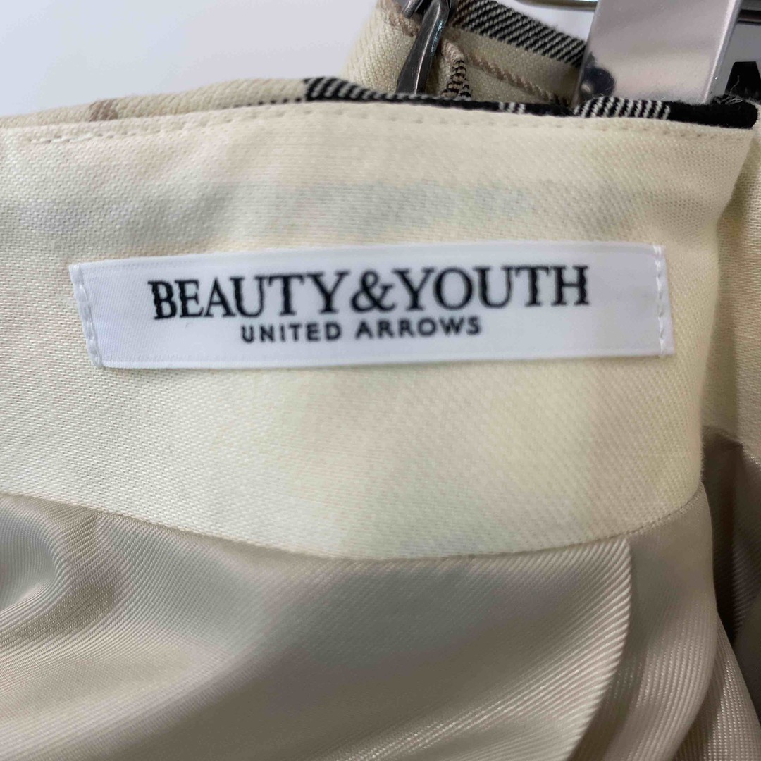 BEAUTY&YOUTH UNITED ARROWS(ビューティアンドユースユナイテッドアローズ)のBEAUTY&YOUTH UNITED ARROWS ビューティーアンドユースユナイテッドアローズ レディース ロングスカート チェック柄 レディースのスカート(ロングスカート)の商品写真
