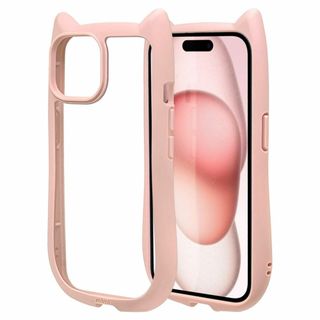 【色: スモーキーピンク】ラスタバナナ ケース カバー iPhone15 14 (その他)