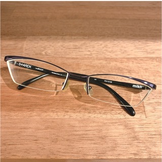 アランミクリ(alanmikli)のアランミクリ alain mikli メガネ 眼鏡 度付き 度あり 黒メガネ(サングラス/メガネ)