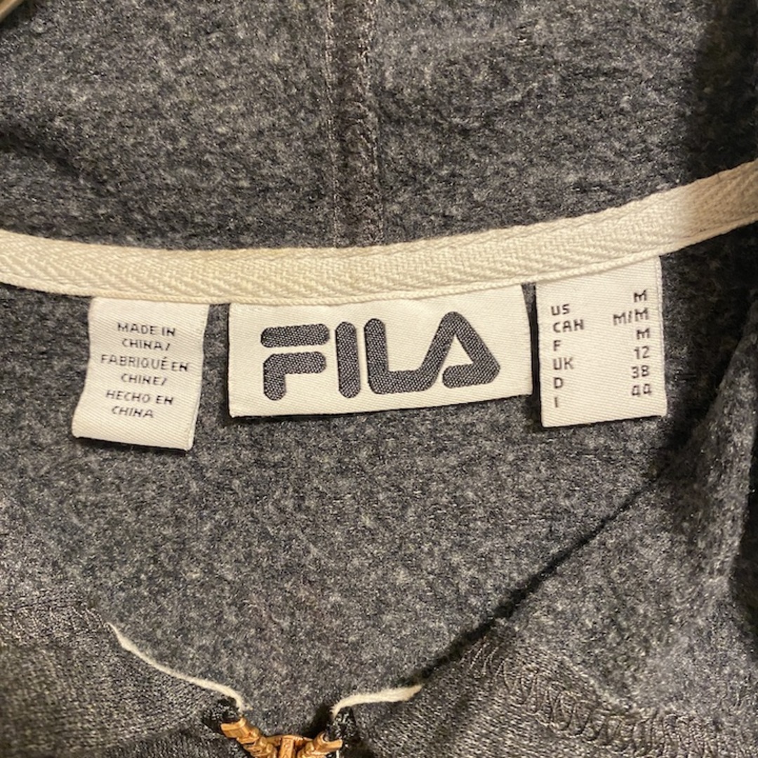 FILA(フィラ)の90s 古着 フィラ パーカー ライトアウター ジャージ レディースM  レディースのトップス(パーカー)の商品写真