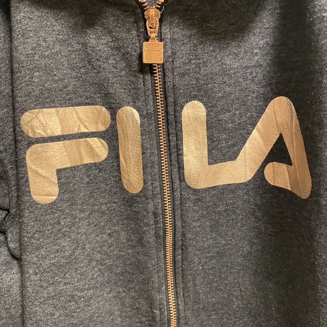 FILA(フィラ)の90s 古着 フィラ パーカー ライトアウター ジャージ レディースM  レディースのトップス(パーカー)の商品写真