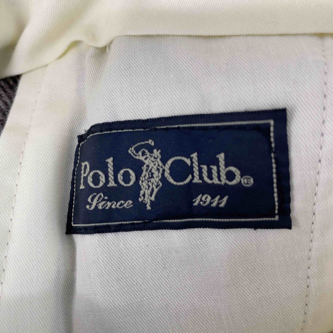 Polo Club(ポロクラブ)のPOLO CLUB ビバリーヒルズポロクラブ メンズ スラックス ヘリンボーン柄 ブラウン系 カシミヤ混 メンズのパンツ(スラックス)の商品写真