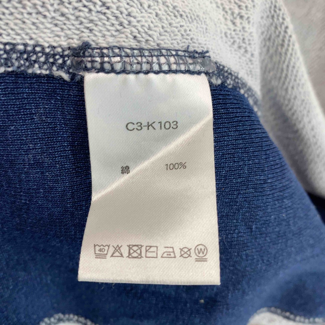 Champion(チャンピオン)のChampion チャンピオン メンズ パーカー ネイビー 裏毛 インディゴブルー フルジップ メンズのトップス(パーカー)の商品写真