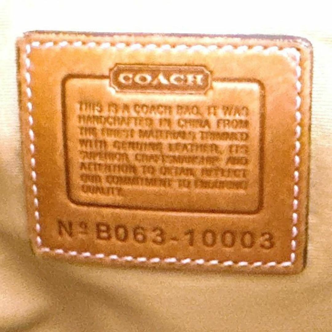 COACH(コーチ)のコーチ デニムパッチワーク ショルダーバッグ 10003 レディースのバッグ(ショルダーバッグ)の商品写真