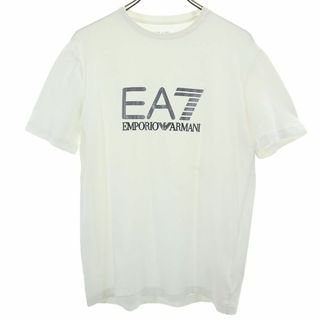 Emporio Armani - エンポリオアルマーニ 半袖 Tシャツ L ホワイト Emporio Armani メンズ 古着 【240425】 メール便可