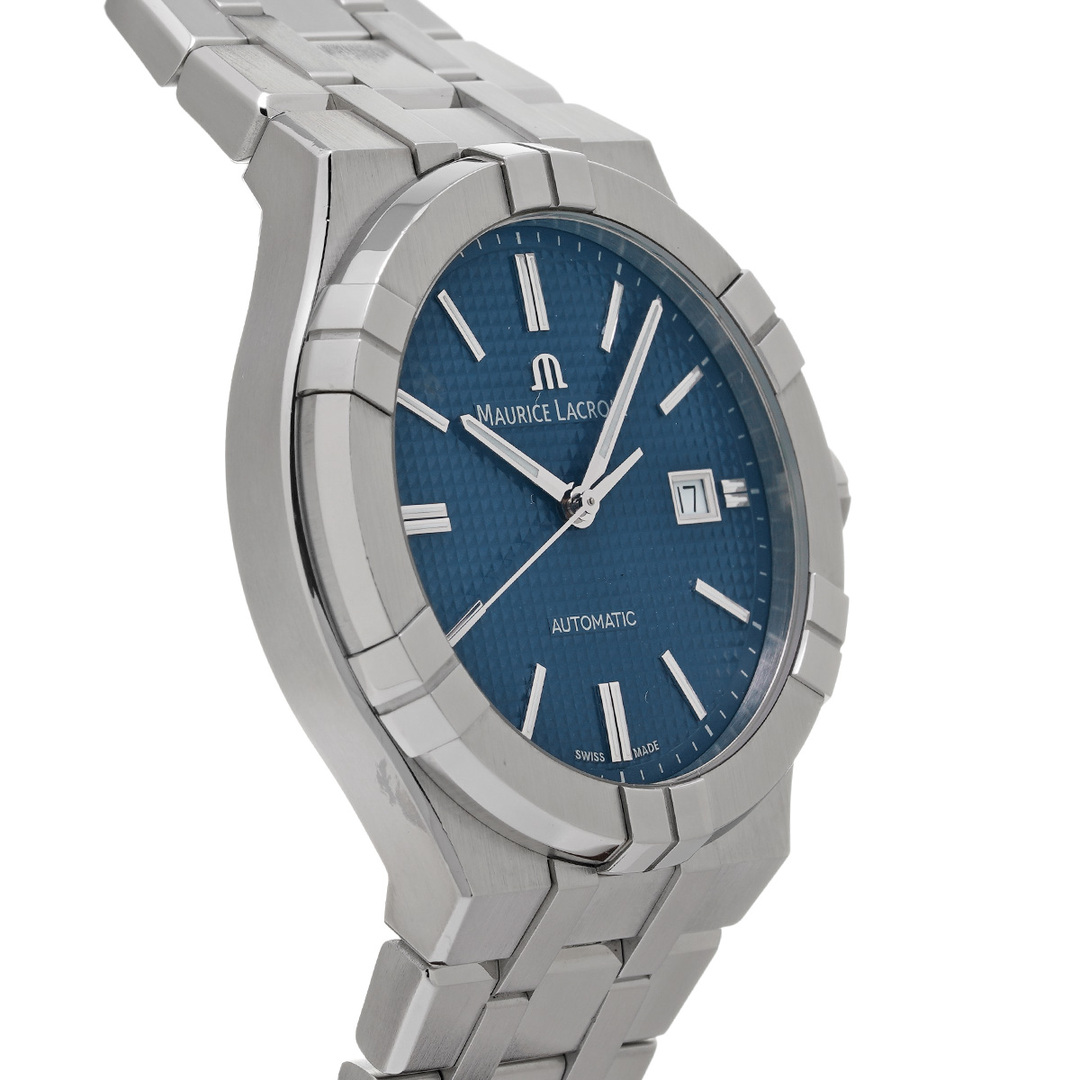 MAURICE LACROIX(モーリスラクロア)の中古 モーリス ラクロア Maurice Lacroix AI6008-SS002-430-2 ブルー メンズ 腕時計 メンズの時計(腕時計(アナログ))の商品写真
