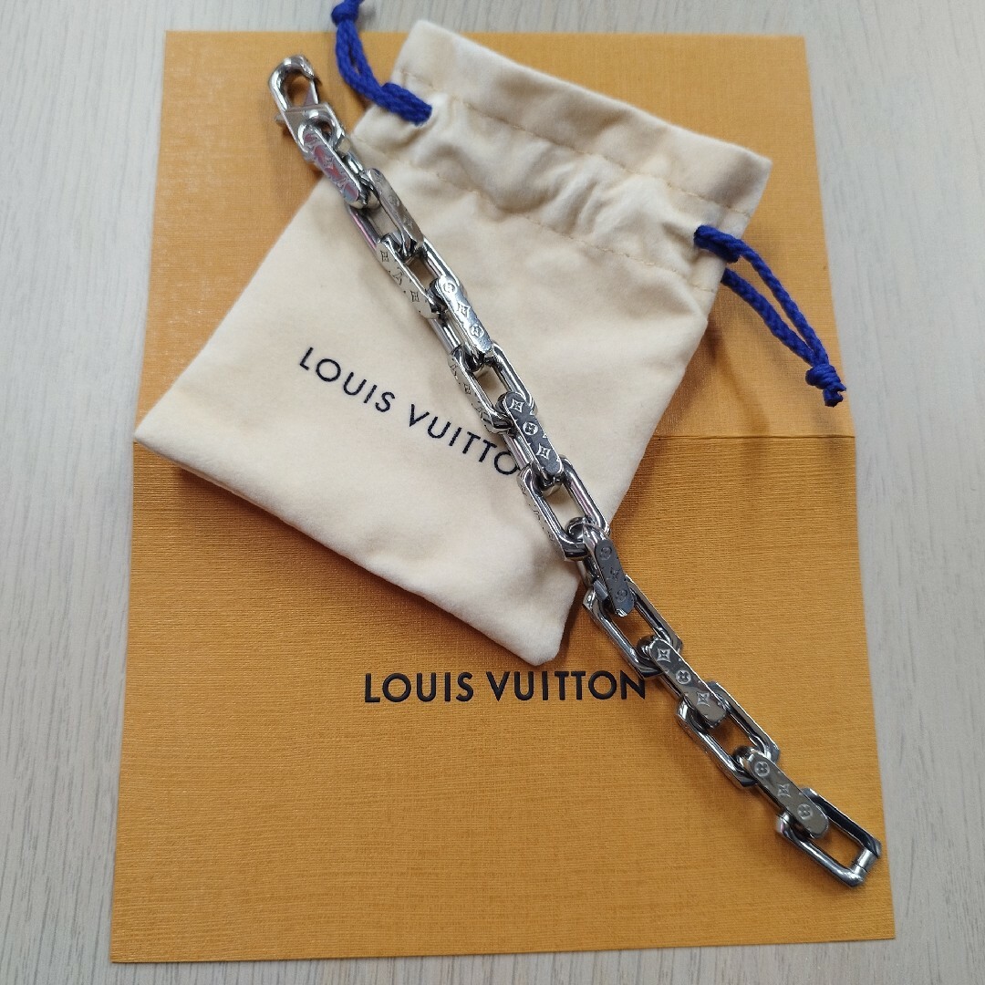 LOUIS VUITTON(ルイヴィトン)のルイ ヴィトン　チェーン モノグラム ブレスレット M00308 【未使用品】 メンズのアクセサリー(ブレスレット)の商品写真