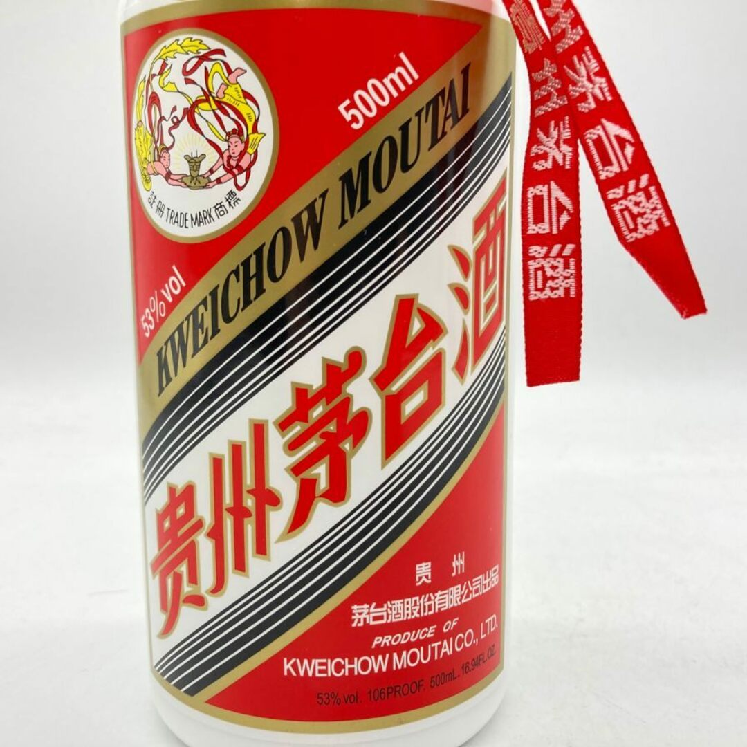 貴州茅台酒 マオタイ酒 天女ラベル 2022 53％ 500ml【B2】 食品/飲料/酒の酒(その他)の商品写真