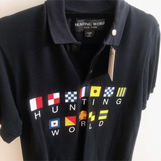 イタリア製 ハンティングワールド ポロシャツ HUNTING WORLD ポロ