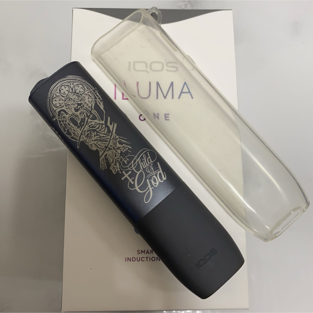 IQOS(アイコス)のiQOS ILUMAONE イルマワン CHILD of God 神の子 グレー メンズのファッション小物(タバコグッズ)の商品写真