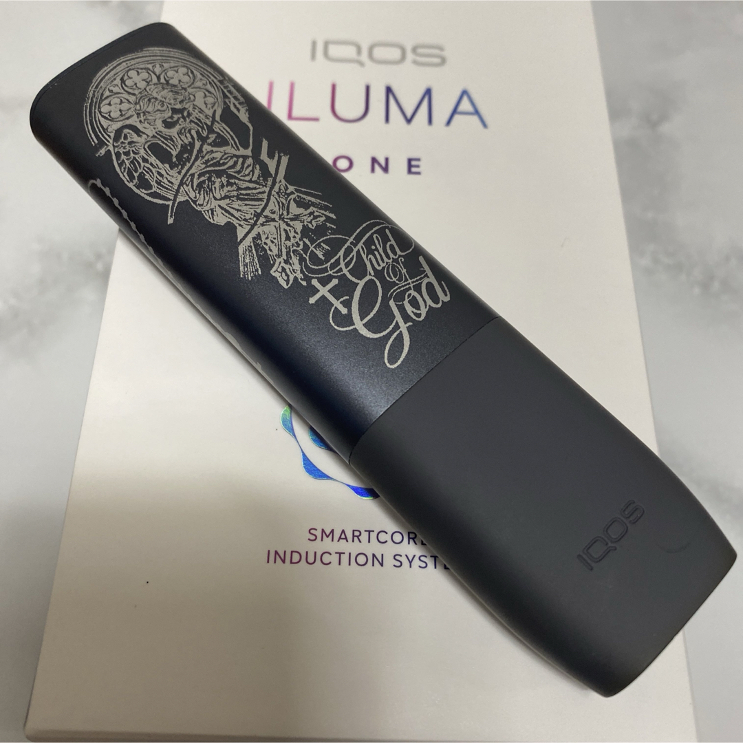 IQOS(アイコス)のiQOS ILUMAONE イルマワン CHILD of God 神の子 グレー メンズのファッション小物(タバコグッズ)の商品写真