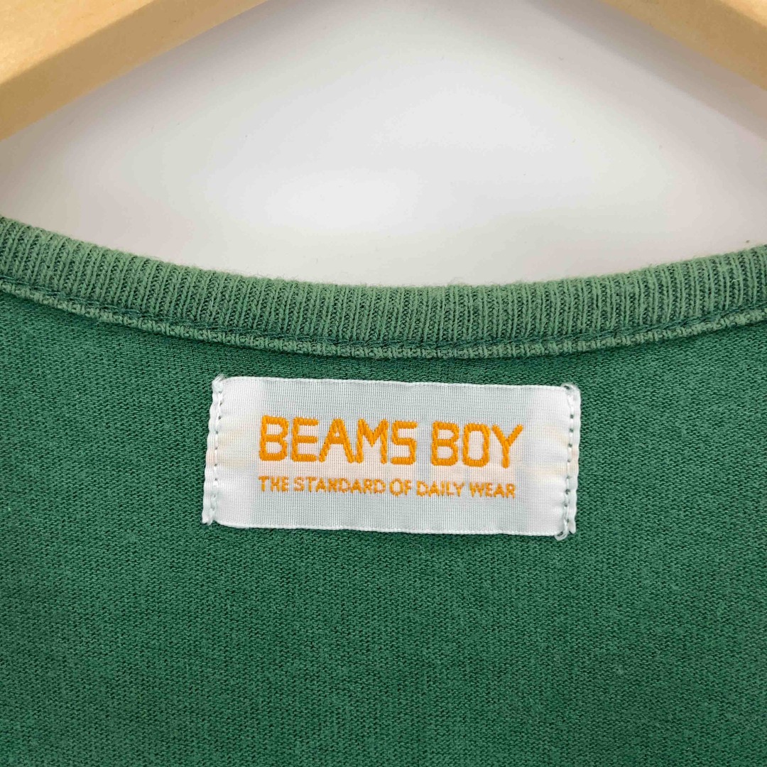 BEAMS BOY(ビームスボーイ)のBEAMS BOY ビームスボーイ レディース その他袖なしワンピースグリーン花柄 レディースのワンピース(ロングワンピース/マキシワンピース)の商品写真