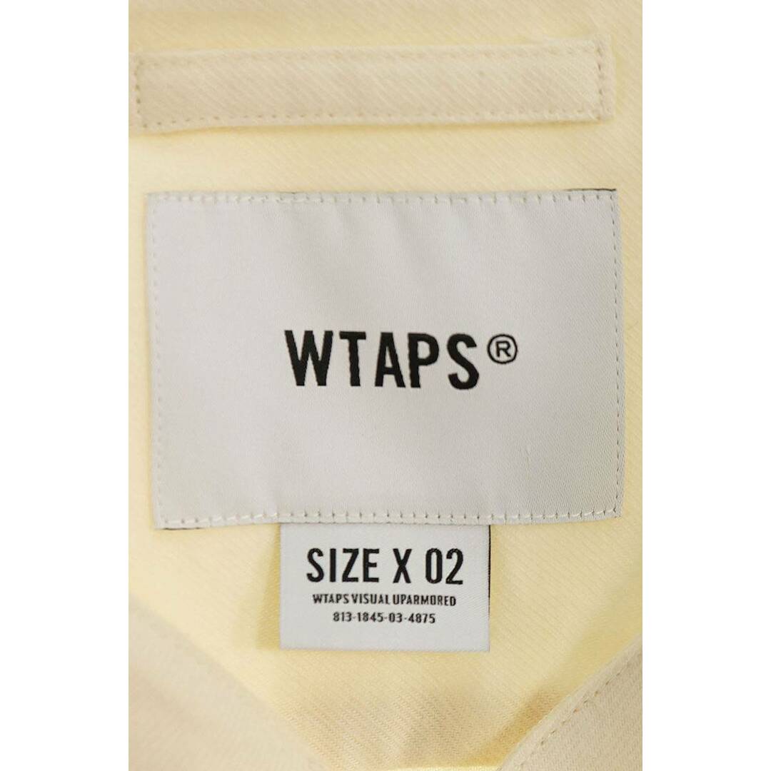 W)taps(ダブルタップス)のダブルタップス  222TQDT-SHM05 ベースボール長袖シャツ メンズ 2 メンズのトップス(シャツ)の商品写真