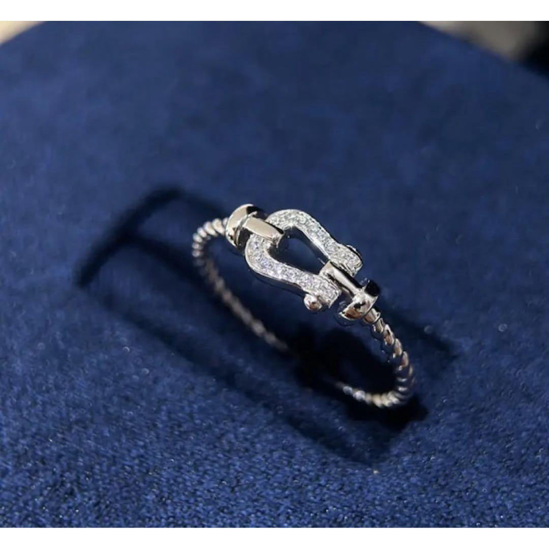 リング 指輪 ゴールド シルバー 馬蹄 男女兼用 メンズのアクセサリー(リング(指輪))の商品写真