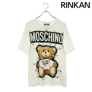 MOSCHINO - モスキーノ  QLO238207 べアプリントTシャツ メンズ M