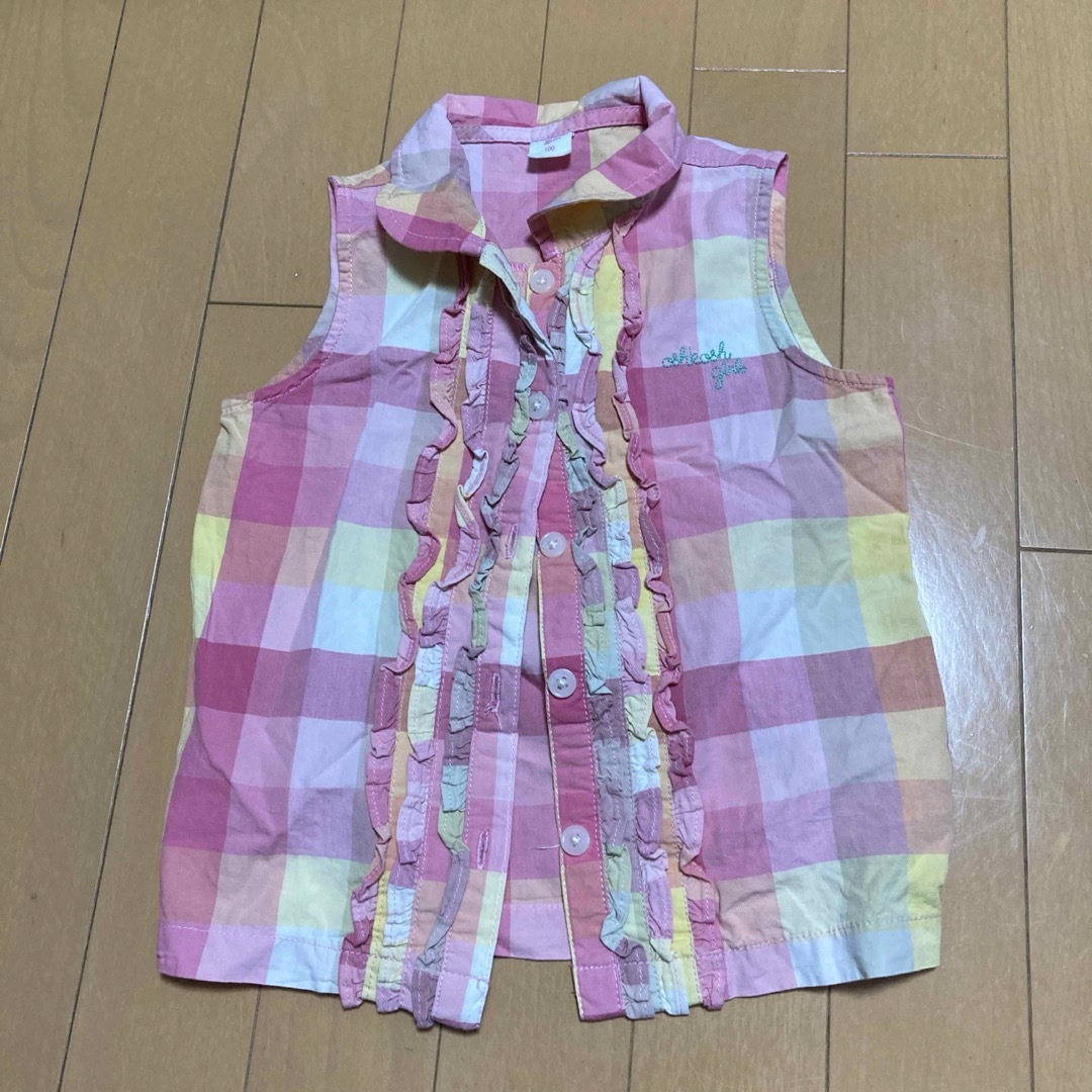 GLOBAL WORK(グローバルワーク)の100センチ3枚セット キッズ/ベビー/マタニティのキッズ服女の子用(90cm~)(ワンピース)の商品写真