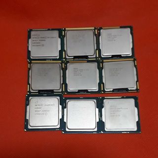 CPU INTEL CORE 9枚セット(PCパーツ)